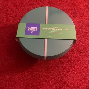 Cake plate chip bowl